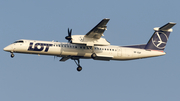 LOT Polish Airlines Bombardier DHC-8-402Q (SP-EQF) at  Warsaw - Frederic Chopin International, Poland