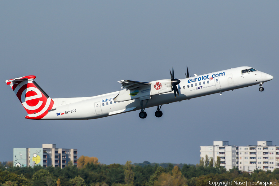 EuroLOT Bombardier DHC-8-402Q (SP-EQG) | Photo 274055