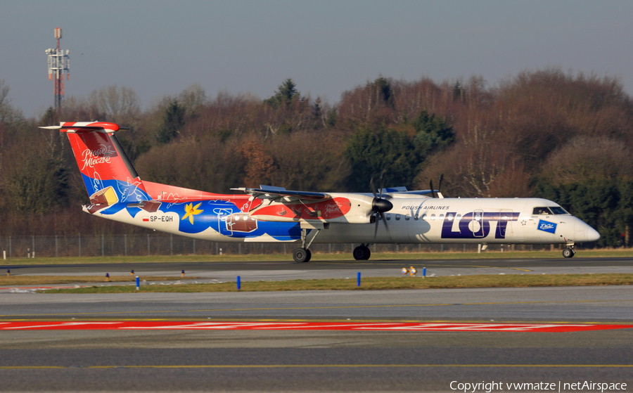 LOT Polish Airlines Bombardier DHC-8-402Q (SP-EQH) | Photo 219459