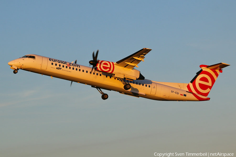 EuroLOT Bombardier DHC-8-402Q (SP-EQI) | Photo 121028