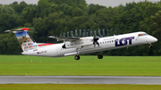 LOT Polish Airlines Bombardier DHC-8-402Q (SP-EQI) at  Hamburg - Fuhlsbuettel (Helmut Schmidt), Germany