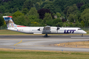 LOT Polish Airlines Bombardier DHC-8-402Q (SP-EQI) at  Hamburg - Fuhlsbuettel (Helmut Schmidt), Germany