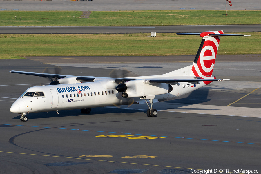 EuroLOT Bombardier DHC-8-402Q (SP-EQI) | Photo 343795