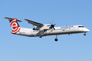 LOT Polish Airlines Bombardier DHC-8-402Q (SP-EQI) at  Warsaw - Frederic Chopin International, Poland