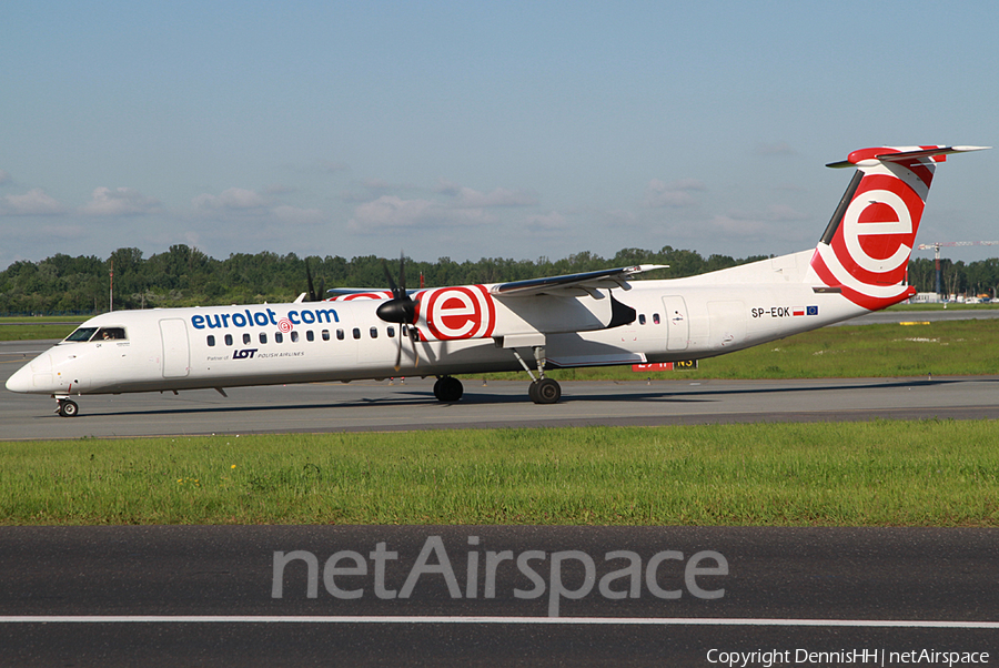 EuroLOT Bombardier DHC-8-402Q (SP-EQK) | Photo 373912