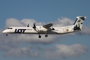 LOT Polish Airlines Bombardier DHC-8-402Q (SP-EQK) at  Hamburg - Fuhlsbuettel (Helmut Schmidt), Germany