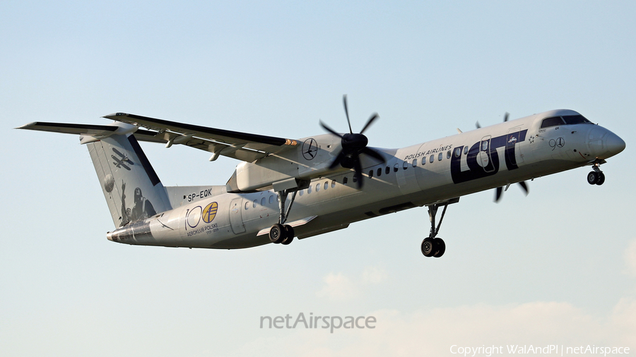 LOT Polish Airlines Bombardier DHC-8-402Q (SP-EQK) | Photo 454343