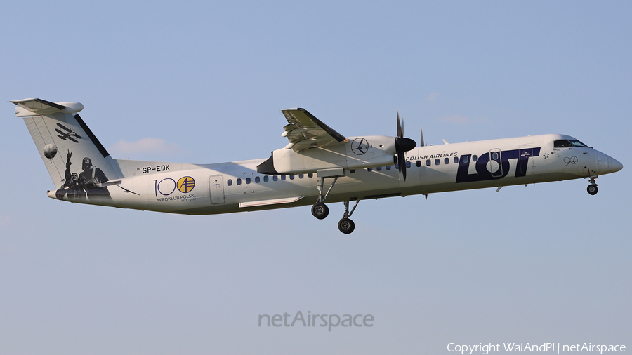 LOT Polish Airlines Bombardier DHC-8-402Q (SP-EQK) | Photo 454344