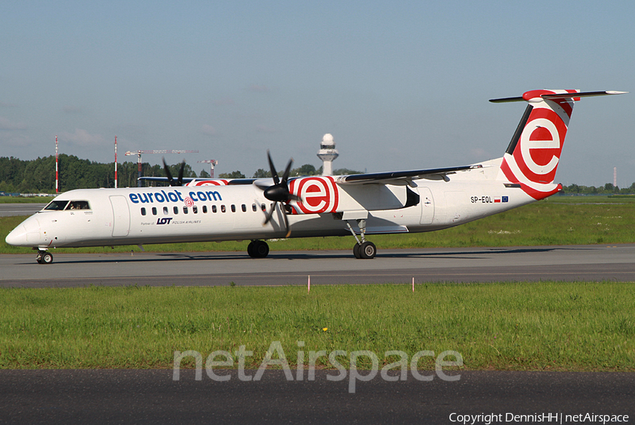 EuroLOT Bombardier DHC-8-402Q (SP-EQL) | Photo 373913