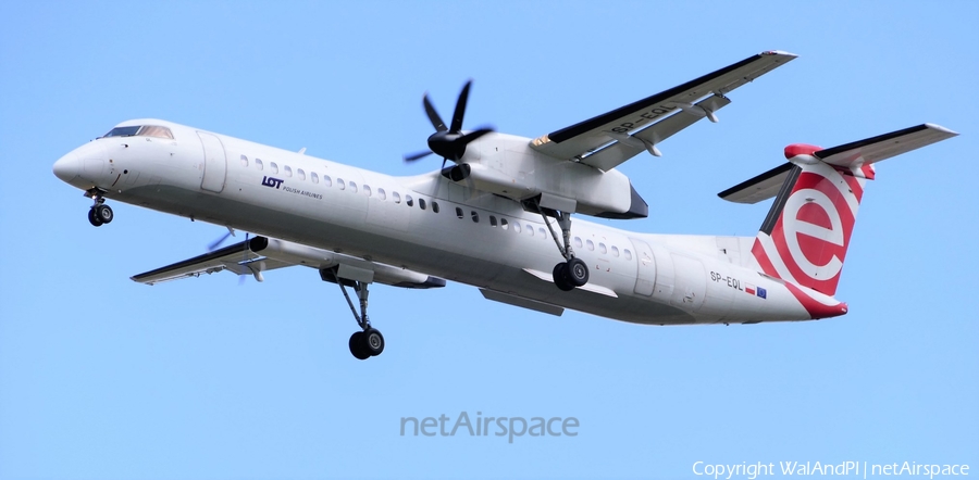 LOT Polish Airlines Bombardier DHC-8-402Q (SP-EQL) | Photo 444342