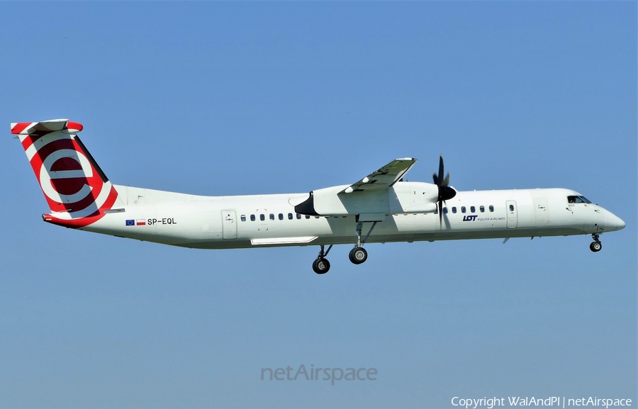 LOT Polish Airlines Bombardier DHC-8-402Q (SP-EQL) | Photo 449656