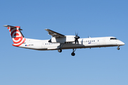 LOT Polish Airlines Bombardier DHC-8-402Q (SP-EQL) at  Warsaw - Frederic Chopin International, Poland
