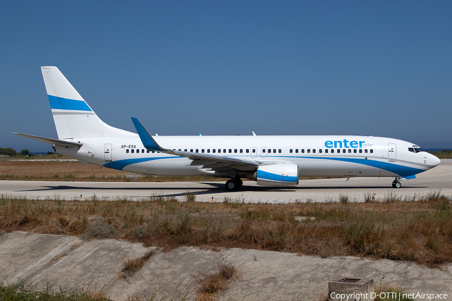 Enter Air Boeing 737-8Q8 (SP-ESA) | Photo 343820