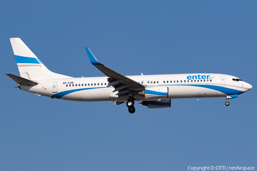 Enter Air Boeing 737-8Q8 (SP-ESB) | Photo 646693