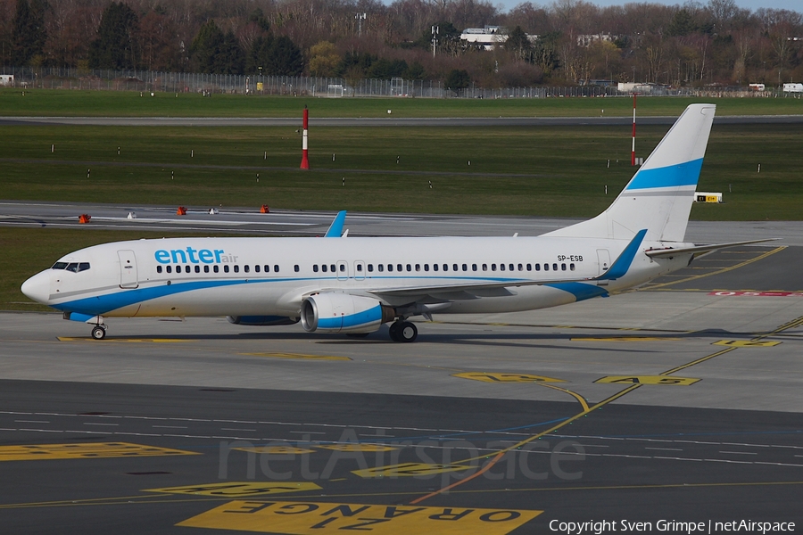 Enter Air Boeing 737-8Q8 (SP-ESB) | Photo 564755