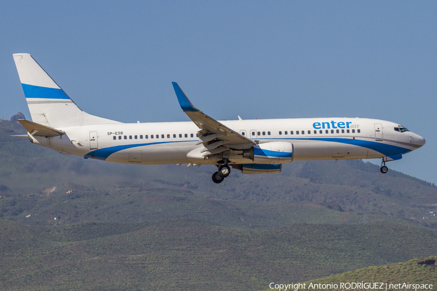 Enter Air Boeing 737-8Q8 (SP-ESB) | Photo 286570