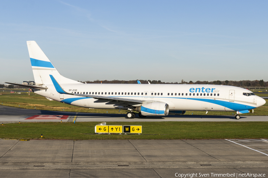 Enter Air Boeing 737-8AS (SP-ESD) | Photo 654645