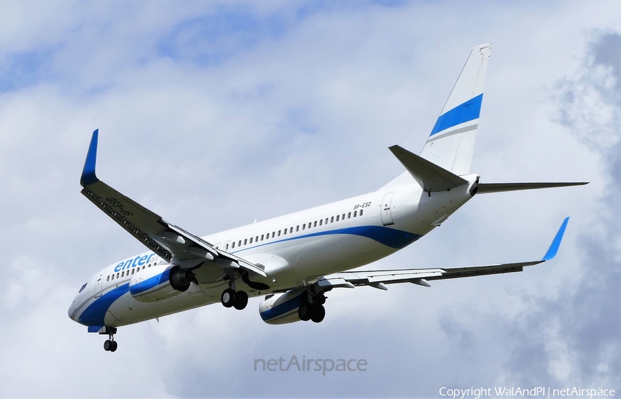 Enter Air Boeing 737-8AS (SP-ESD) | Photo 444344