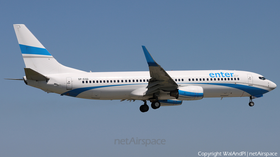 Enter Air Boeing 737-8AS (SP-ESD) | Photo 454346