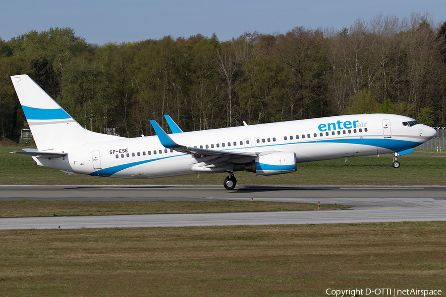 Enter Air Boeing 737-8Q8 (SP-ESE) | Photo 505795