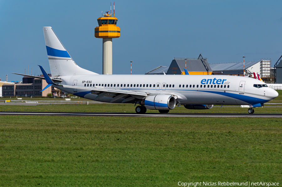 Enter Air Boeing 737-8Q8 (SP-ESG) | Photo 506731