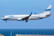 Enter Air Boeing 737-81M (SP-ESH) at  Gran Canaria, Spain