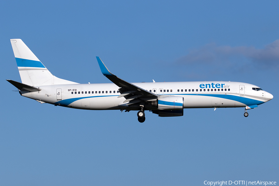 Enter Air Boeing 737-8Q8 (SP-ESI) | Photo 513295