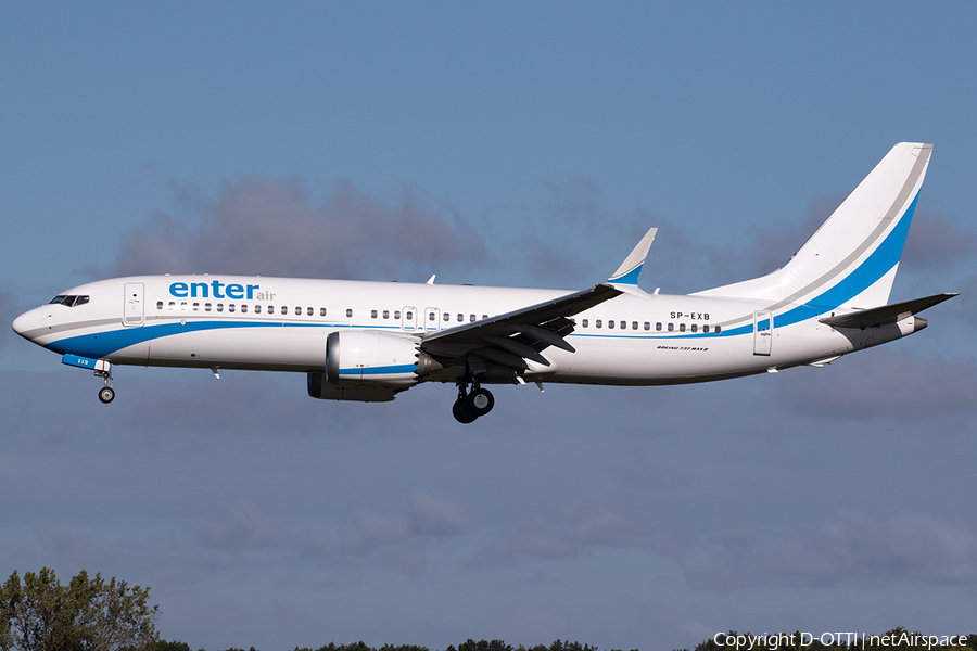 Enter Air Boeing 737-8 MAX (SP-EXB) | Photo 643390