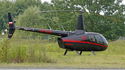 (Private) Robinson R66 Turbine (SP-FER) at  Warsaw - Frederic Chopin International, Poland