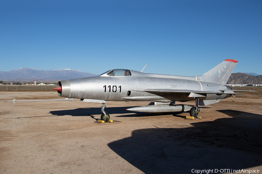 Czechoslovak Air Force Mikoyan-Gurevich MiG-21F-13 Fishbed-C (1101) | Photo 545986