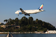 Small Planet Airlines Poland Airbus A320-232 (SP-HAB) at  Corfu - International, Greece