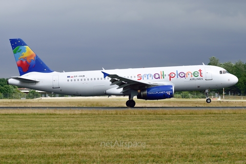 Small Planet Airlines Poland Airbus A320-232 (SP-HAB) at  Hamburg - Fuhlsbuettel (Helmut Schmidt), Germany