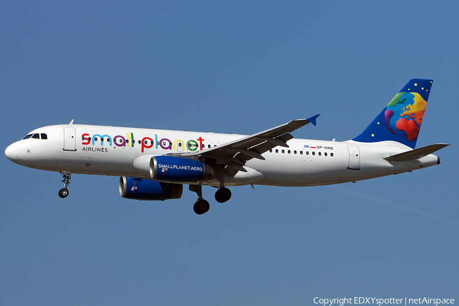 Small Planet Airlines Poland Airbus A320-232 (SP-HAB) | Photo 276228