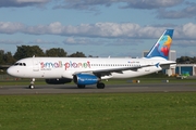 Small Planet Airlines Poland Airbus A320-232 (SP-HAD) at  Hamburg - Fuhlsbuettel (Helmut Schmidt), Germany