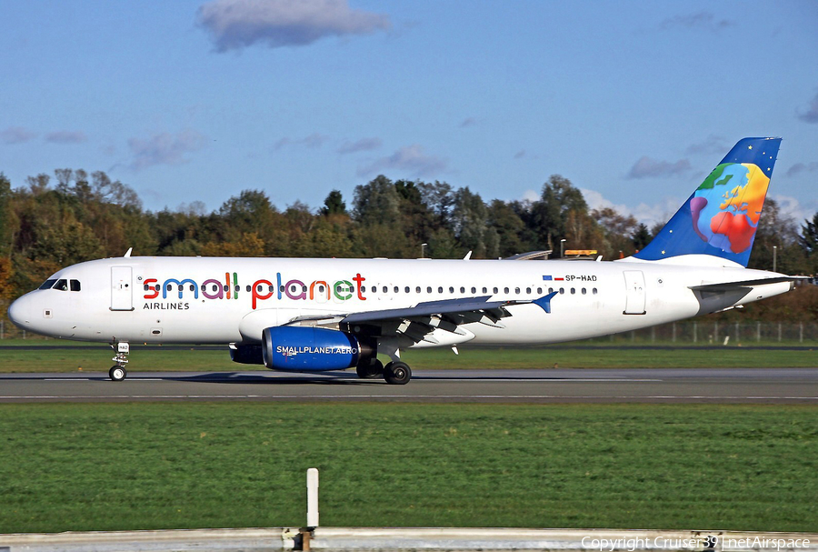 Small Planet Airlines Poland Airbus A320-232 (SP-HAD) | Photo 250689