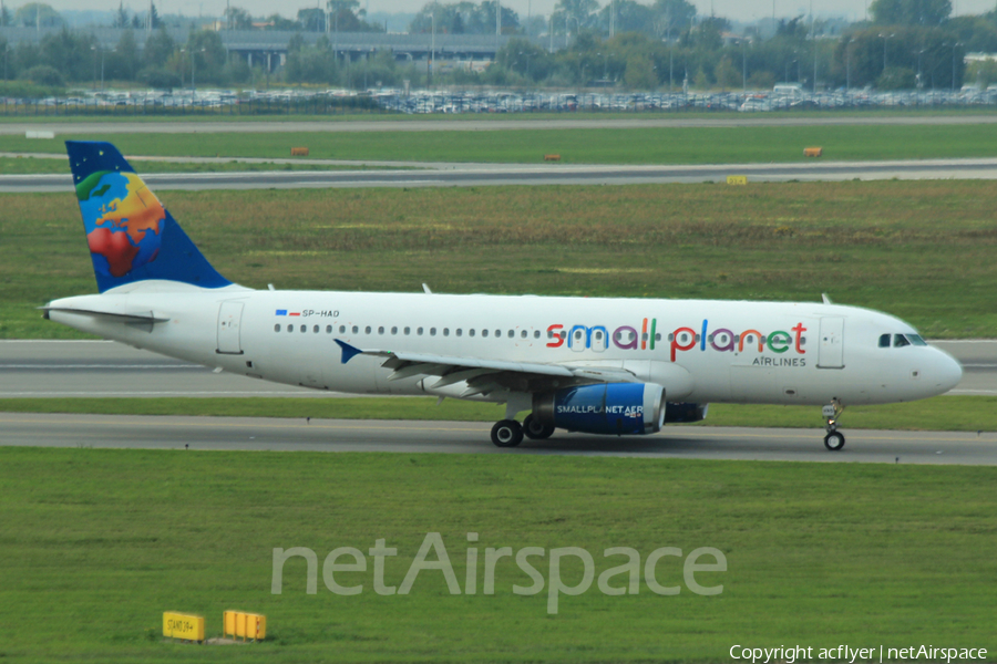 Small Planet Airlines Poland Airbus A320-232 (SP-HAD) | Photo 264764