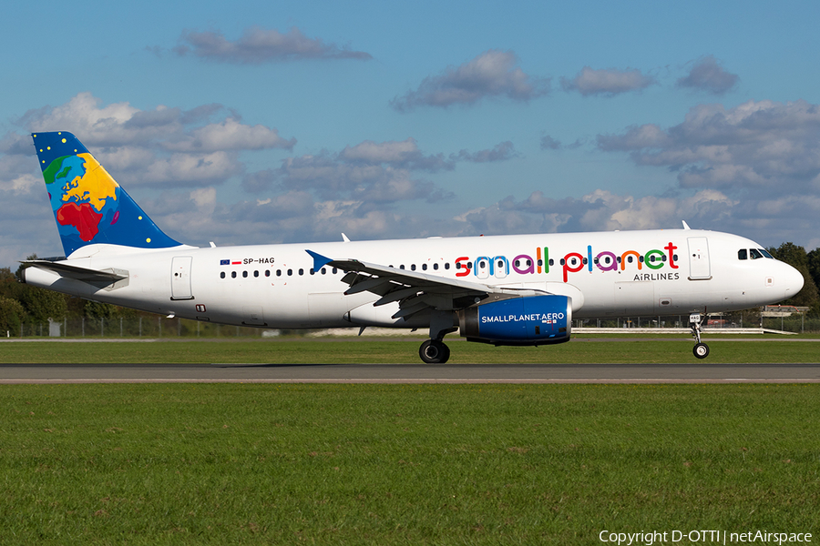 Small Planet Airlines Poland Airbus A320-232 (SP-HAG) | Photo 190918
