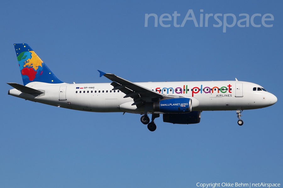 Small Planet Airlines Poland Airbus A320-232 (SP-HAG) | Photo 191510