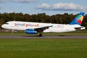 Small Planet Airlines Poland Airbus A320-232 (SP-HAG) at  Hamburg - Fuhlsbuettel (Helmut Schmidt), Germany