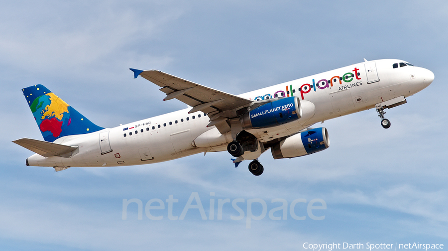 Small Planet Airlines Poland Airbus A320-232 (SP-HAG) | Photo 268379