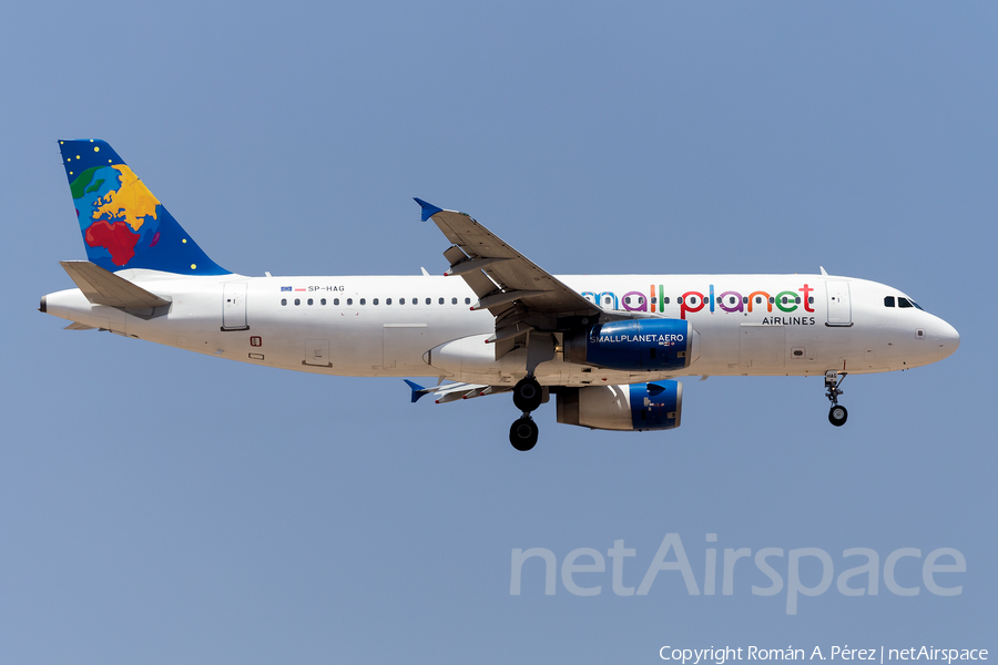 Small Planet Airlines Poland Airbus A320-232 (SP-HAG) | Photo 282888