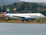 Small Planet Airlines Poland Airbus A320-233 (SP-HAH) at  Corfu - International, Greece