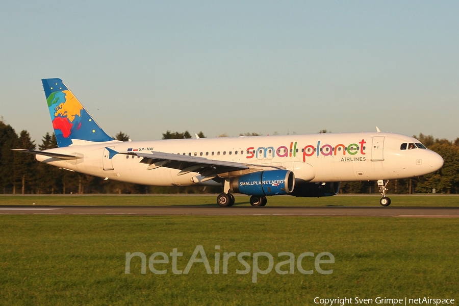 Small Planet Airlines Poland Airbus A320-233 (SP-HAI) | Photo 193499