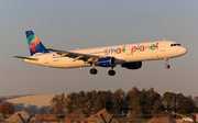 Small Planet Airlines Poland Airbus A321-211 (SP-HAY) at  Hamburg - Fuhlsbuettel (Helmut Schmidt), Germany