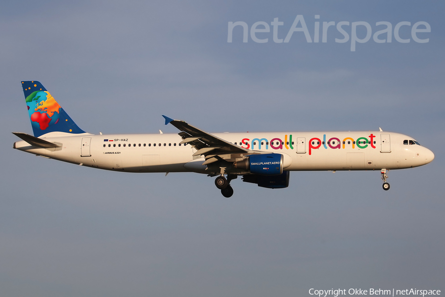 Small Planet Airlines Poland Airbus A321-211 (SP-HAZ) | Photo 165928