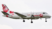 SprintAir SAAB 340A (SP-KPL) at  Warsaw - Frederic Chopin International, Poland