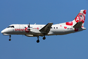 SprintAir SAAB 340A (SP-KPL) at  Warsaw - Frederic Chopin International, Poland