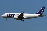 LOT Polish Airlines Embraer ERJ-170STD (ERJ-170-100) (SP-LDA) at  Warsaw - Frederic Chopin International, Poland