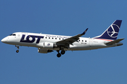 LOT Polish Airlines Embraer ERJ-170STD (ERJ-170-100) (SP-LDB) at  Warsaw - Frederic Chopin International, Poland