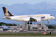 LOT Polish Airlines Embraer ERJ-170STD (ERJ-170-100) (SP-LDC) at  Milan - Malpensa, Italy
